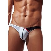 Newsywell Men's Ice Silk Bikini Low Rise Breathable Soft Briefs Underwear