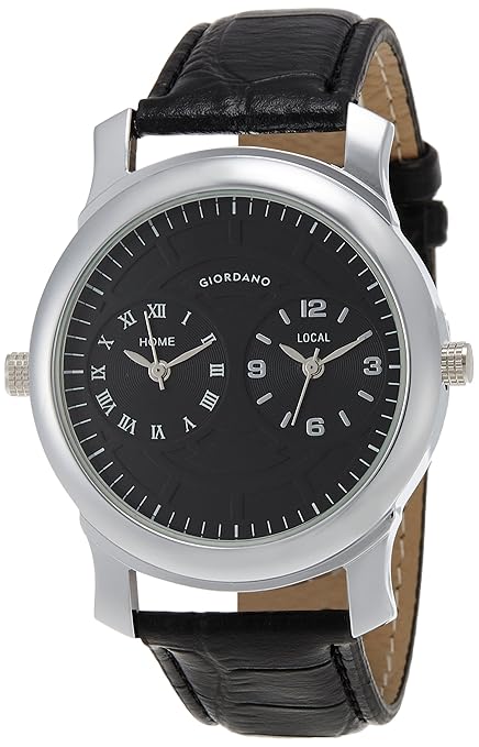 Analog Black Dial Mens Watch - 60062 (P10501)