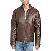 GUESS Men's Stephane Motorcycle Biker