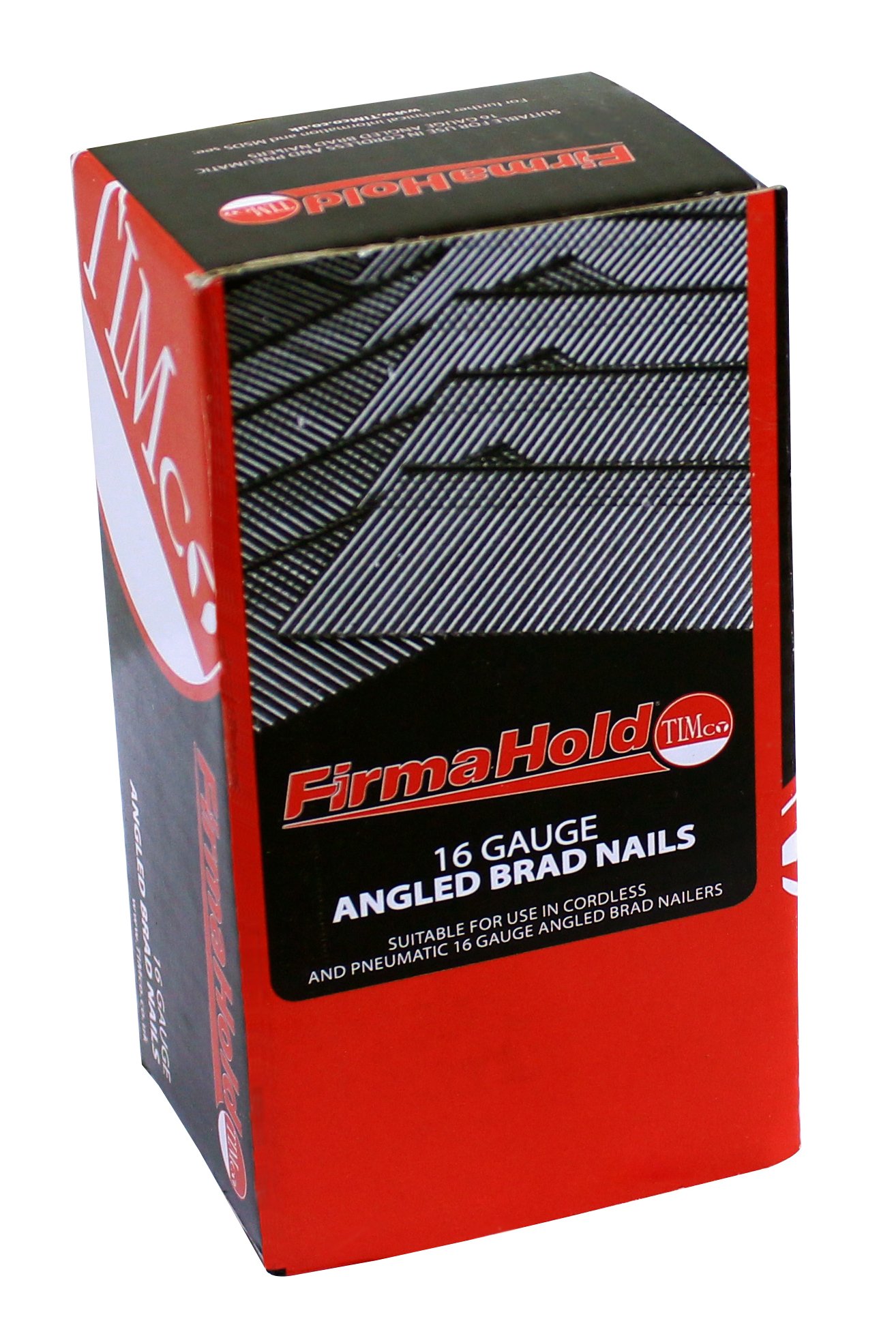 TIMCO FirmaHold Collated Brad Nails Angled - 16 Gauge 16 x 50mm - Galvanised - Box of 2000