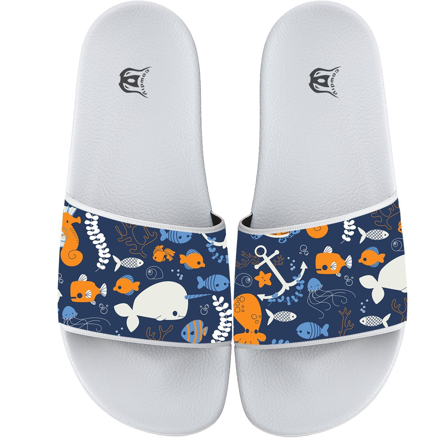 narwhal flip flops