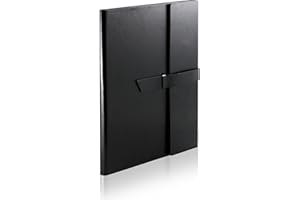 Gallaway Leather Padfolio Portfolio Folder - Perfect for your Interviews, Resumes, Presentations and Meetings and it fits Let