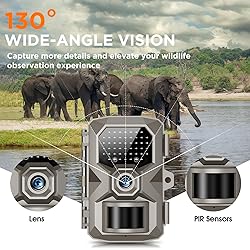 RIGDOO Trail Camera, 4K 48MP Trail Game Camera with