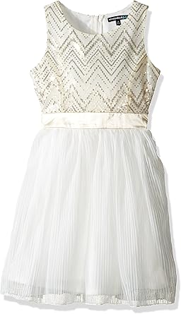 dress with pleats at the bottom