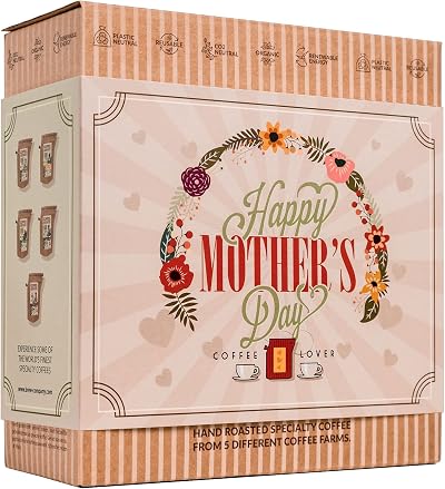Grower’s Cup Mother’s Day Gift Box – 5 Single Estate Coffees