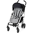 Chicco Liteway Stroller, Compact Fold Baby Stroller with Canopy, Lightweight Aluminum Frame Umbrella Stroller, for Use with Babies and Toddlers up to 40 lbs. | Cosmo/Black/White