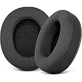 Replacement Ear Pads for Sony MDR 7506 - GVOEARS Earpad Mesh Fabric Cushions for MDR V6 V7 MDR-CD900ST Headphones with Memory Foam (Black)