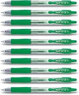 Pilot G2 Retractable Gel Pens Grün 10 Stifte