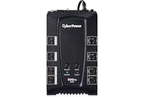 CyberPower CP800AVR AVR UPS System, 800VA/450W, 8 Outlets, Compact