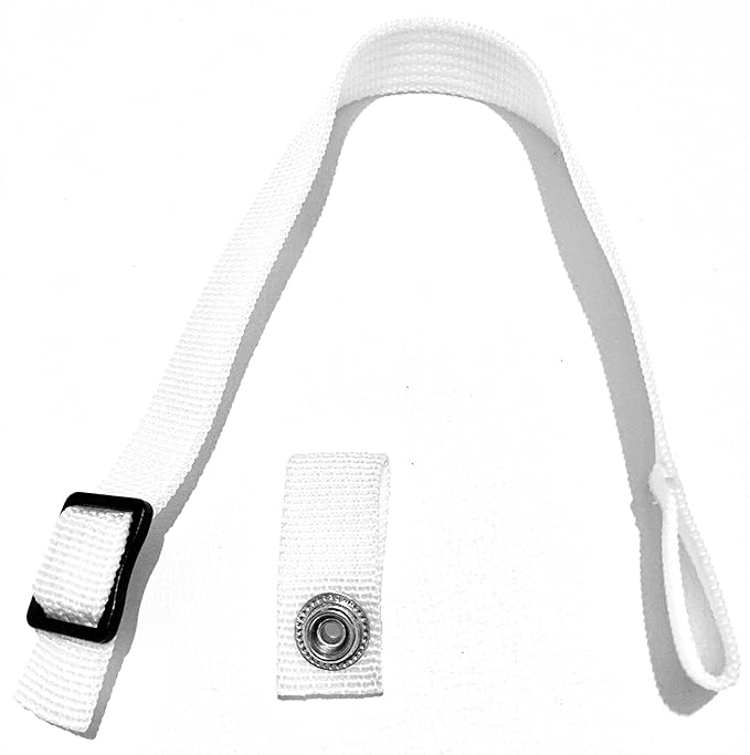 Hockey Helmet Chin Strap with Single Snap (White), Helmets Amazon Canada