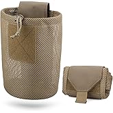 WYNEX Tactical Molle Dump Pouch,Roll-Up Drawstring Magazine Utility Pouch Folding Dump Bag