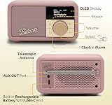 Roberts Revival PETITE2 Digital Radio DAB/DAB+ FM Bluetooth Pink view 4