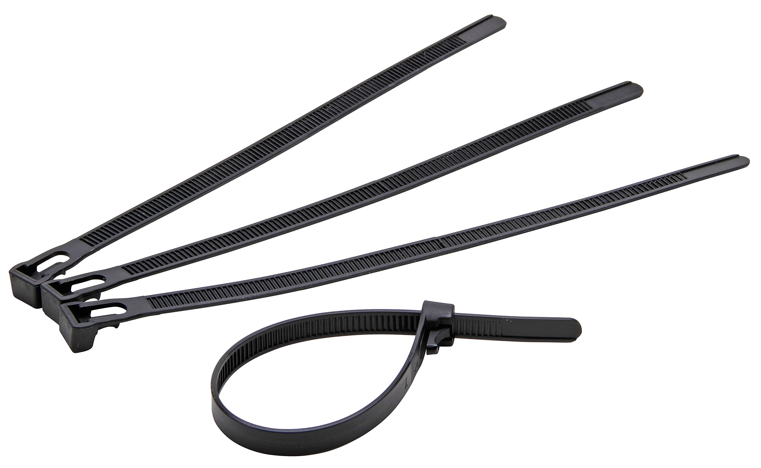 Kopp 99965146 Cable Ties Resealable Pack of 50 Black