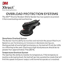 3M Xtract Electric Random Orbital Sander, Ergonomic