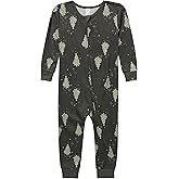 Modern Moments by Gerber unisex-baby Holiday Tight Fitting Very Soft Footless Pajamas