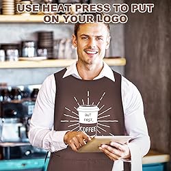 TFTAFAN Cobbler Apron Unisex Waterproof Apron with