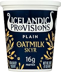 Icelandic Provisions, Yogurt Skyr Oat Plain, 16 Ounce