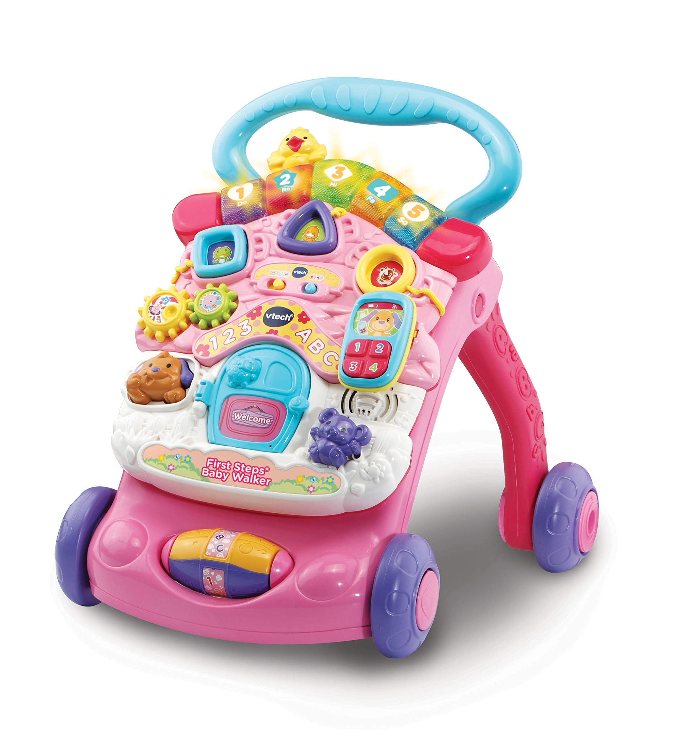 VTech First Steps Baby Walker, Pink 80-505683