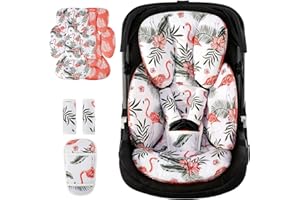 MAMATEPE Infant Car Seat Insert for Newborn，Preemie Newborn Infant Insert, Newborn Car Seat Insert Head Body Support for Stroller, Baby Swing, Rocker, Bouncer, Bassinet, 2-in-1 Reversible