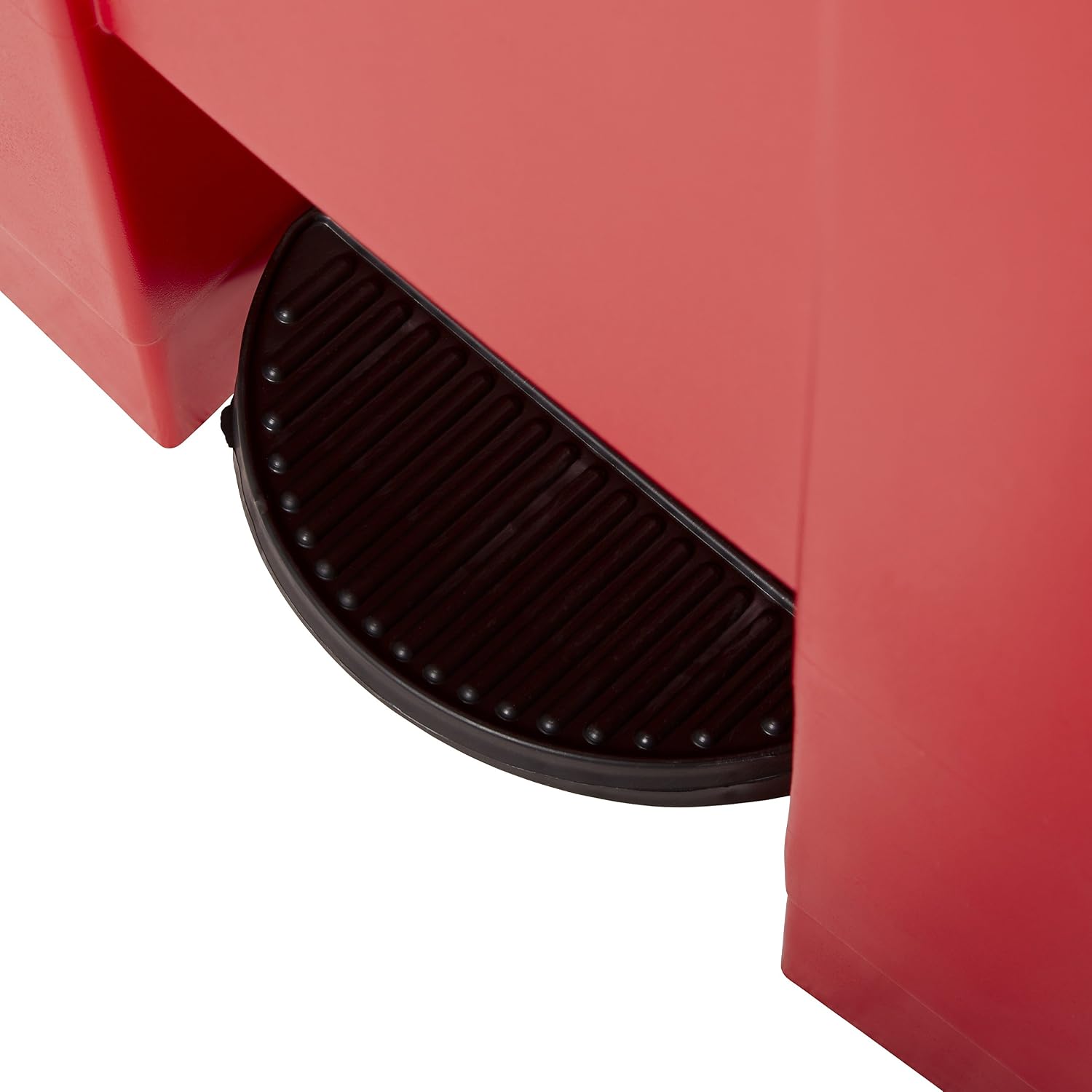 Rubbermaid Commercial Products Step-On Container 68 Litre Red FG614500RED - Image 4