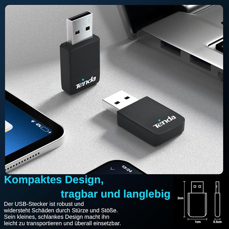 WLAN USB Stick Adapter für PC AX900 U11