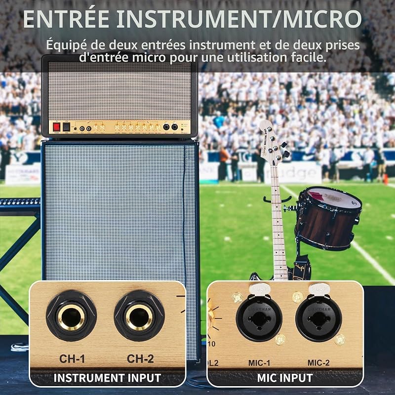 S06 Enceinte Bluetooth Puissant, Haut-Parleur extérieur Portable Haut-Parleur Bluetooth sans Fil, Haut-Parleur Multifonctionnel pour Les activités de Plein air