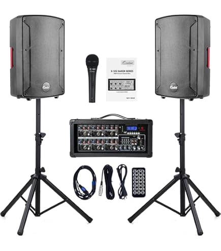 Amazon.com: Turbosound iX12 - Altavoz de 1000 vatios de 2 vías y