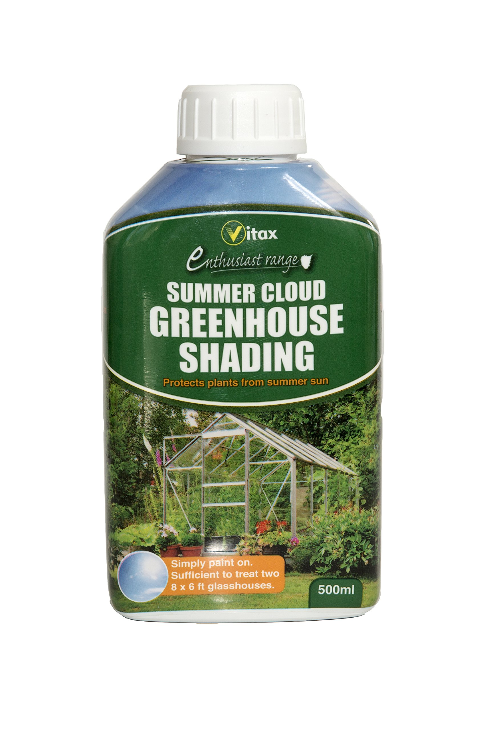 Vitax Ltd 5GHS500 Summer Cloud Greenhouse Shading Enthusiast Range, 500ml