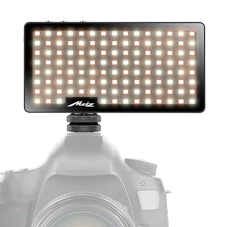 Metz mecalight S500, LED-Videoleuchte für Video & Fotografie im Smartphone-Format, SMD-Hochleistungs mit bis zu 1000 Lumen, B