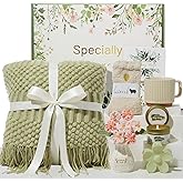 Valentines Day Gifts for Her Wife Mom Friend Sister Girlfriend, Self Care Birthday Gifts for Women Get Well Soon Care Package, Sympathy Gift Set After Surgery Thinking of You Inspirational Basket