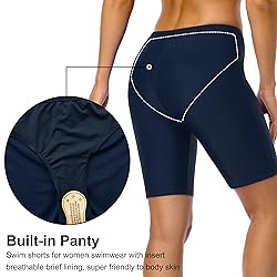 Firpearl Women UV Sport Board Shorts Swimsuit