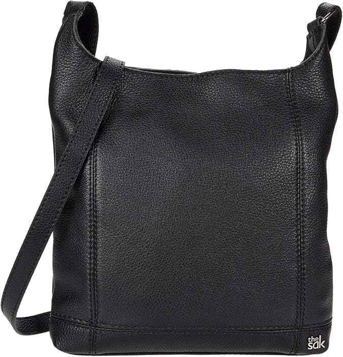 The Sak De Young Leather Crossbody, Black Handbags