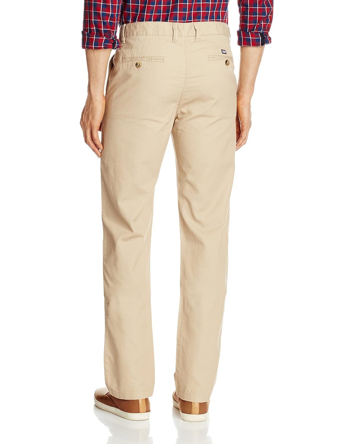 arrow sports men's slim casual trousers