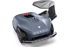 HOOKII Neomow X Pro 3D LiDAR Slam Mapping Robot Lawn Mower Perimeter Wireless for 1.5 Acres AI Vision Obstacle Avoidance with 4G, No RTK Antenna Required, App Control, GPS, IPX5, Anti-Theft, Queit