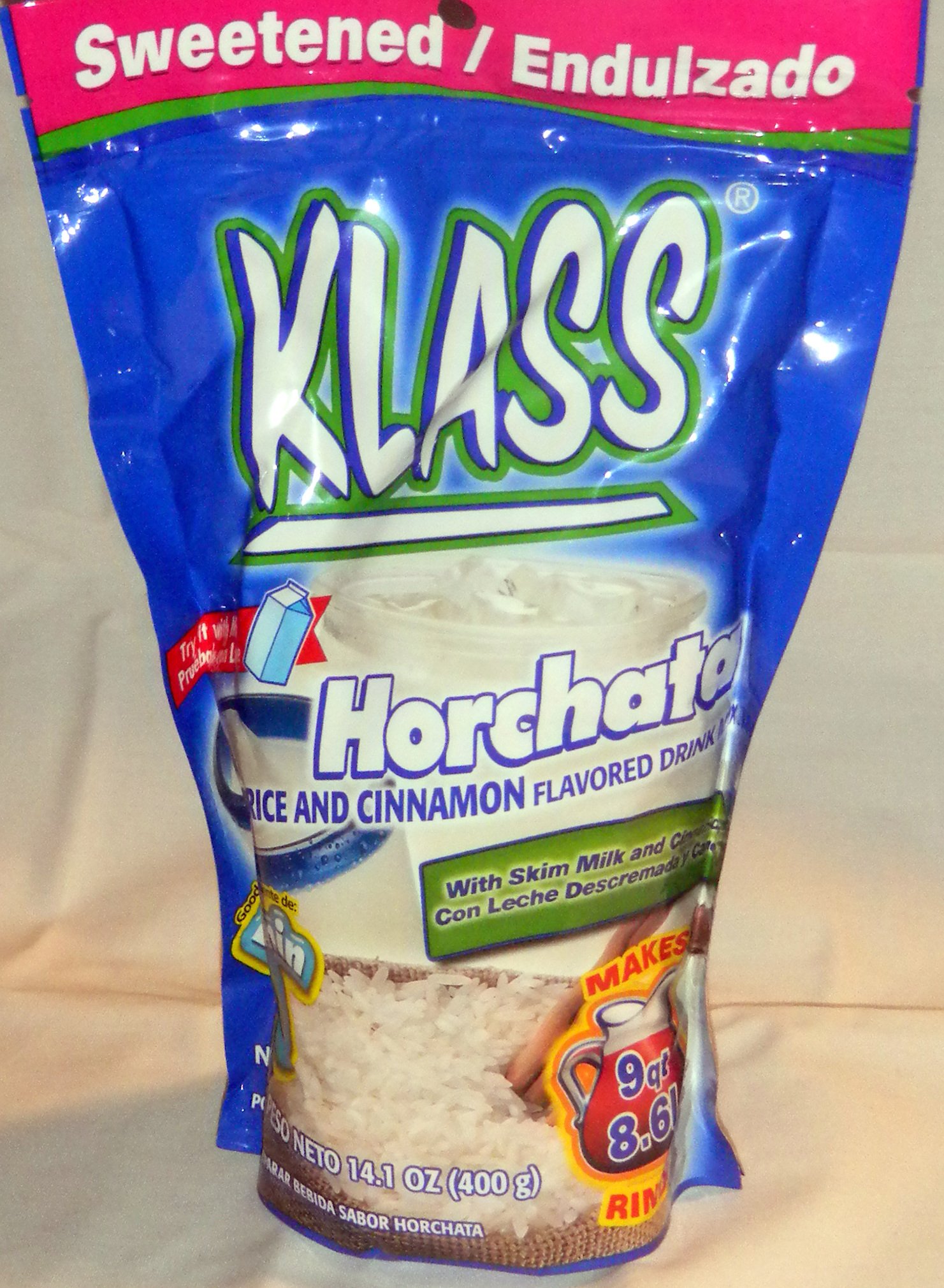 Klass Drink Mix Melon Cantaloupe Flavor Aguas Frescas