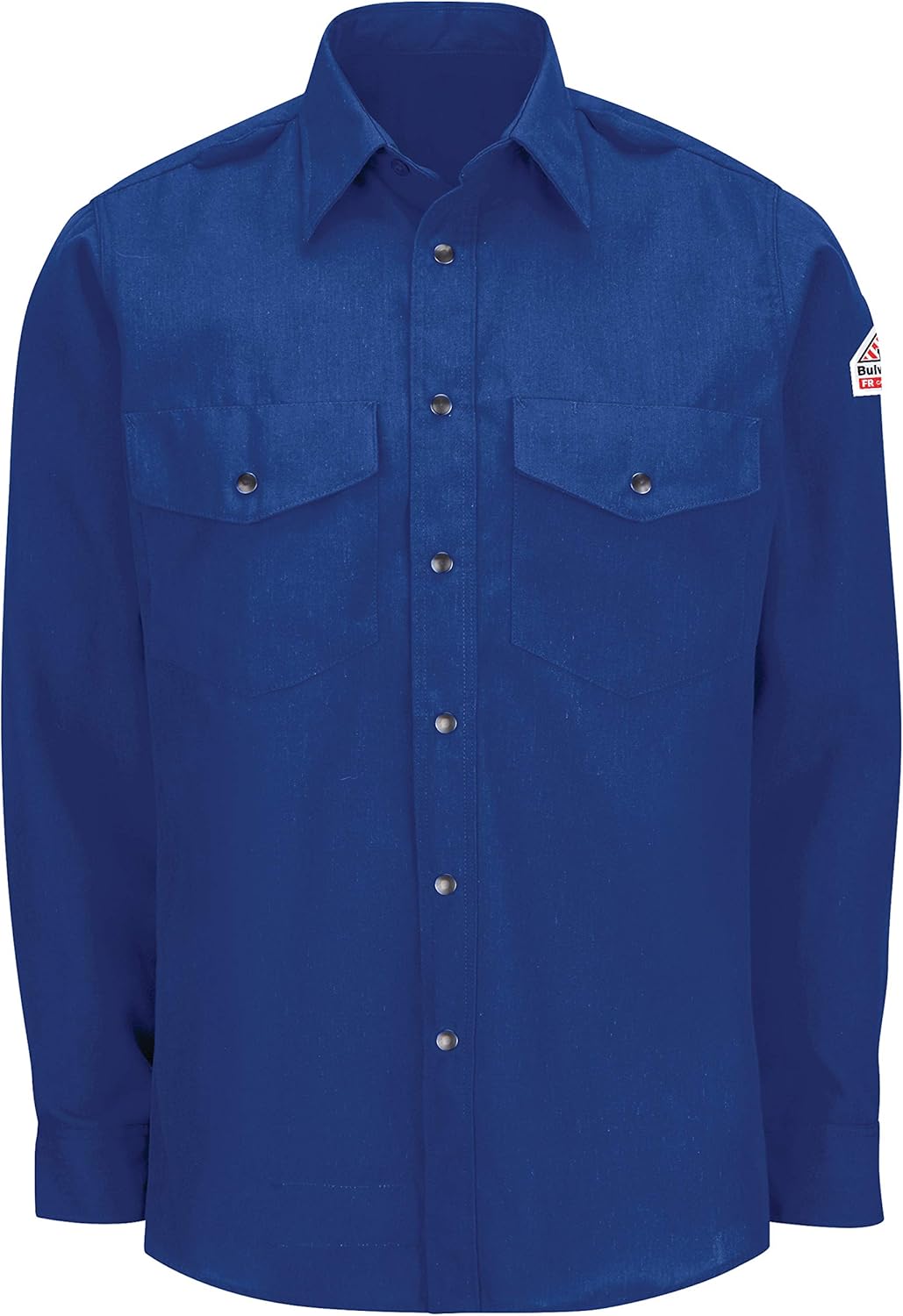 Bulwark Flame Resistant 4.5 oz Nomex IIIA Snap-Front Uniform Shirt: Clothing