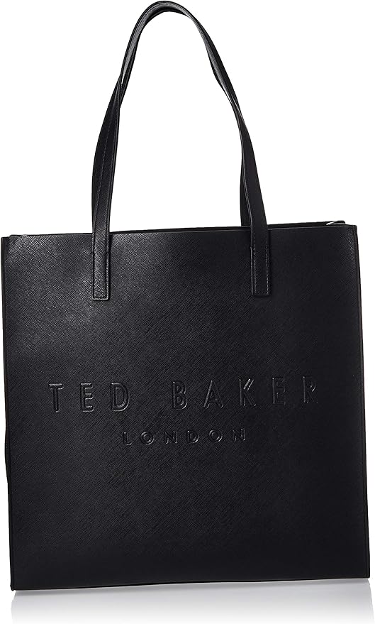 Ted Baker Soocon Crosshatch Large Icon Bag Black Buy Online at Best