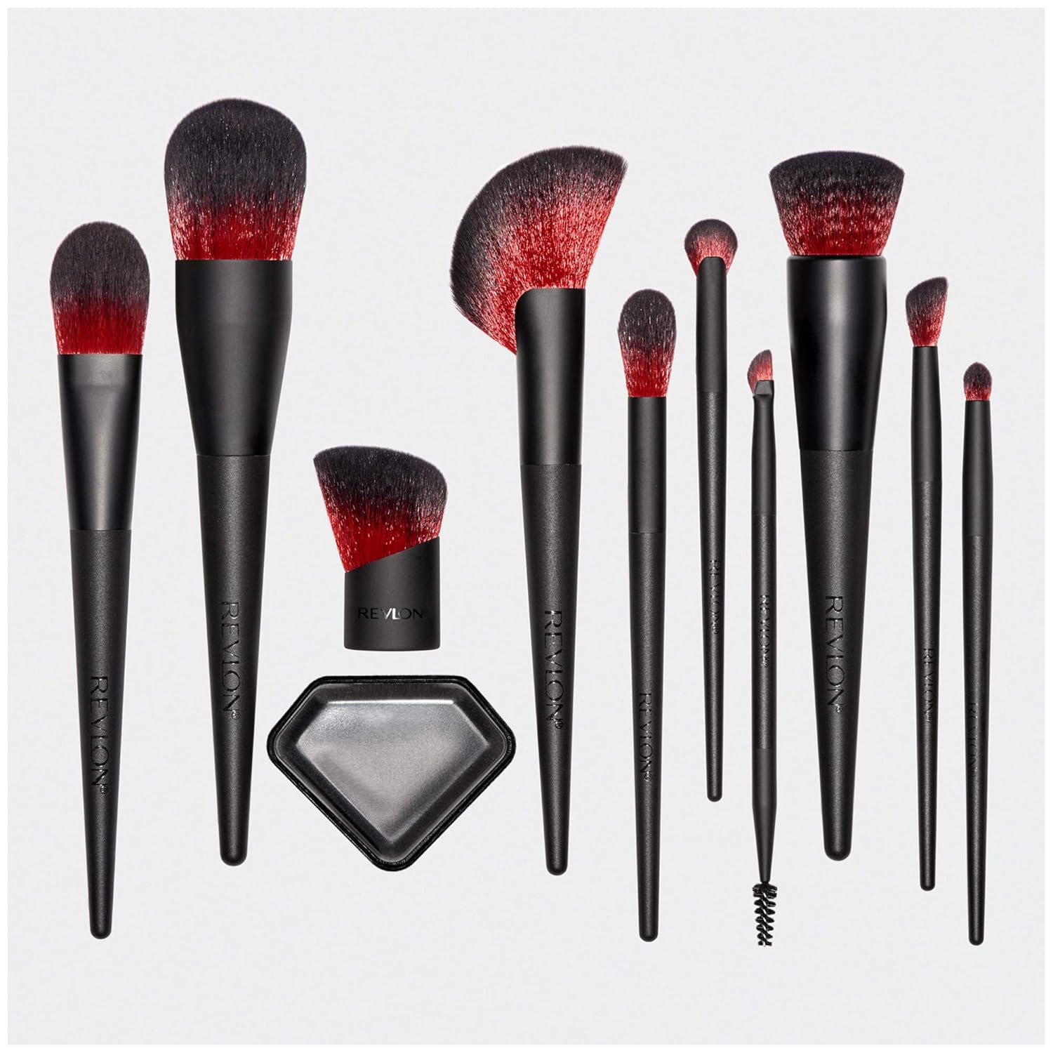 Revlon Crease Shadow Brush, Tapered Eyeshadow Makeup Brush for Blending, Vegan and Antibacterial Coated: Beauty