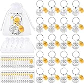 Ecation Positive Potato Keychain Emotional Support Employee Appreciation Gift for Coworker Volunteer Team Staff