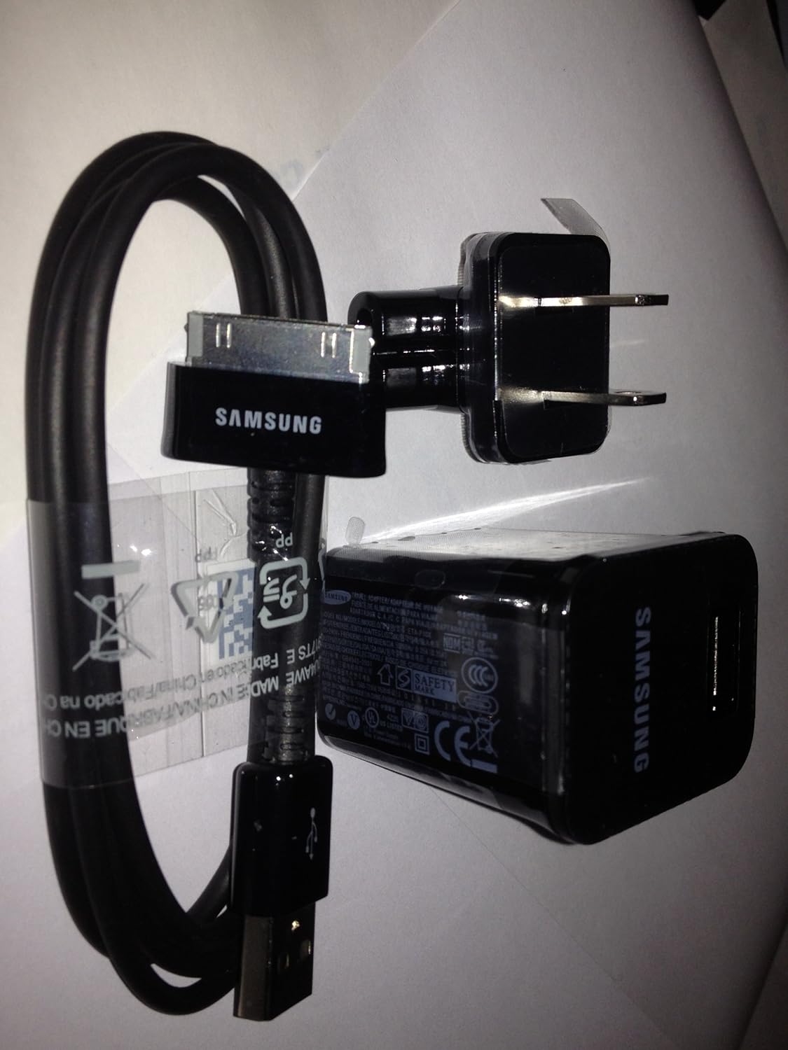 for OEM Samsung Galaxy Tab Charger Data Cable AC Wall