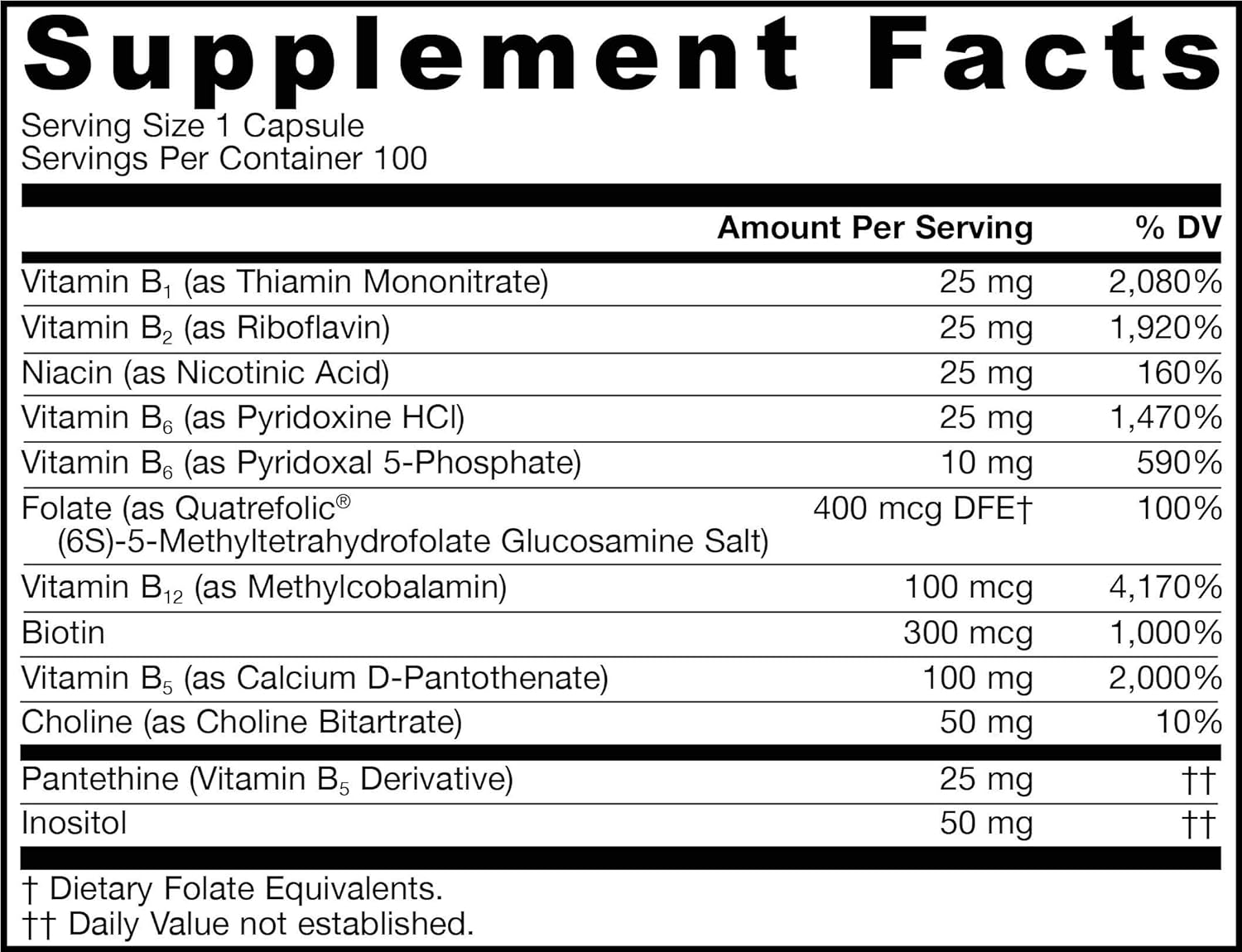 Amazon Com Jarrow Formulas B Right Complex Supports Engery Brain And Cardiovascular Health 100 Veggie Caps Health Personal Care