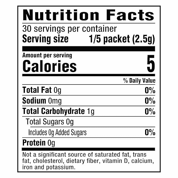 CRYSTAL LIGHT DRINK MIX, 6 PITCHER PACKETS, FOR FLAVORFUL HYDRATION AND SHAREABLE REFRESHMENT, STRAWBERRY ORANGE BANANA ARTIFICIAL FLAVOR, ZERO SUGAR, LOW CALORIE, 2.4 OZ