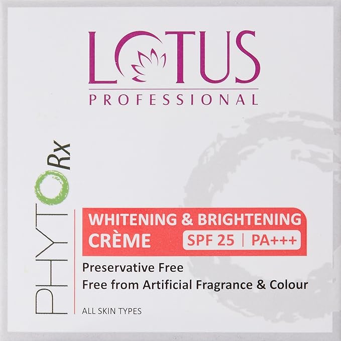 lotus professional white glow cream