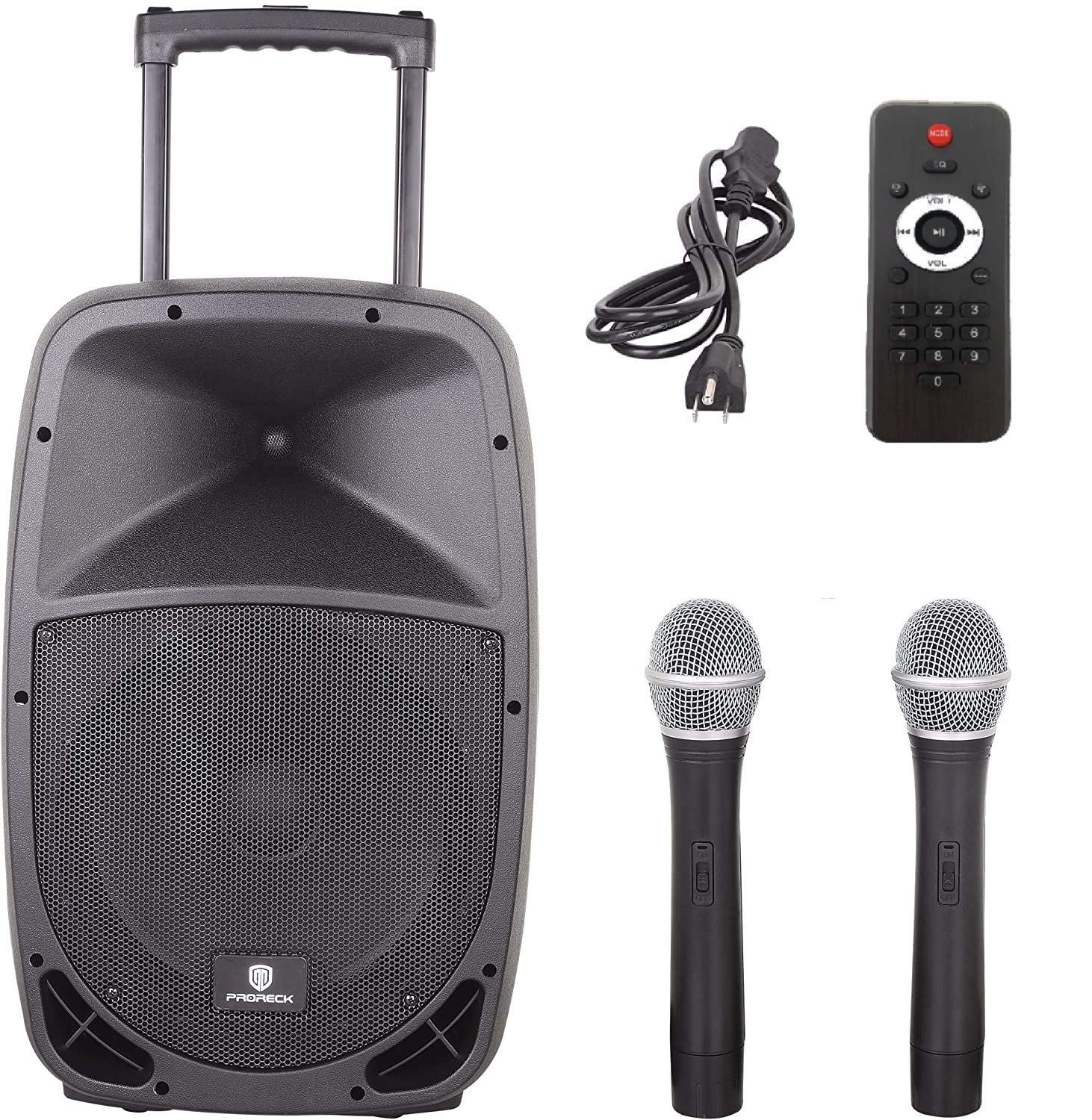 PRORECK Freedom 12 Portable Wireless 12Inch 500 Watt Powered Dj/PA