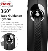 flexi Classic M Tape 5 m Black Retractable Dog Lead up to 25 kg view 5