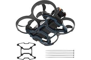 RCGEEK Landing Gear for DJI Avata 2 Accessories, Skintight Carbon Fiber Protect Bar for Avata 2, Safe Landing Without Damaging the Bottom of the Drone