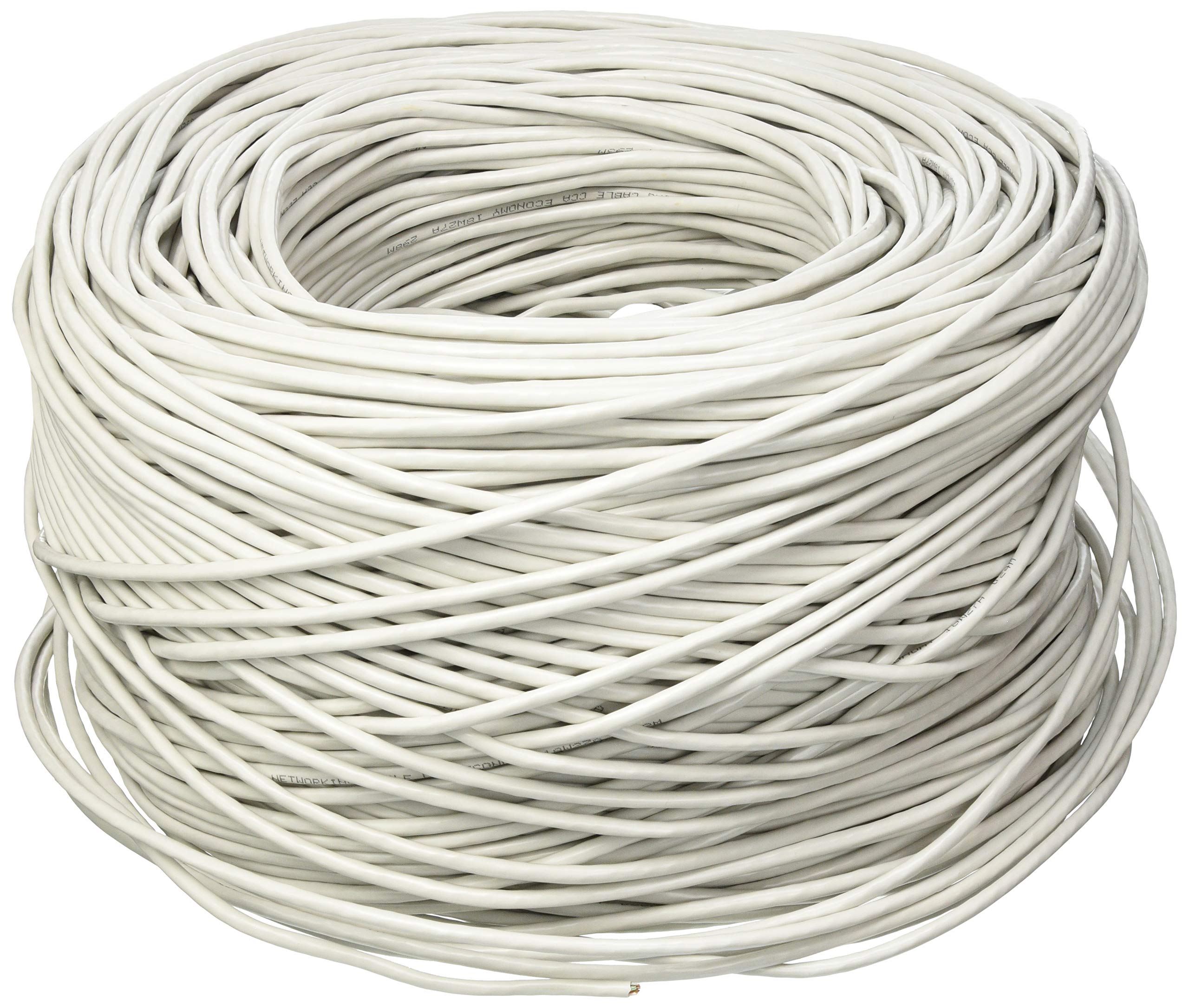 Pro Power PP01208 5.2 mm Network Cable, C5, Econo my CCA, Grey, 305 m