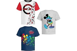 Disney Mickey Mouse T-Shirt (Sets) Donald Duck Goofy Pluto Graphic Fantasia Outfit Tee Baby/Toddlers Birthday to Kids Clothes