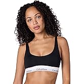 Calvin Klein Womens Modern Cotton Lightly Lined Scoopneck Bralette