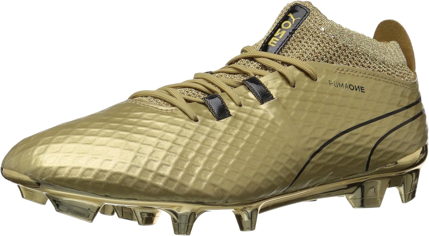 kids gold soccer cleats